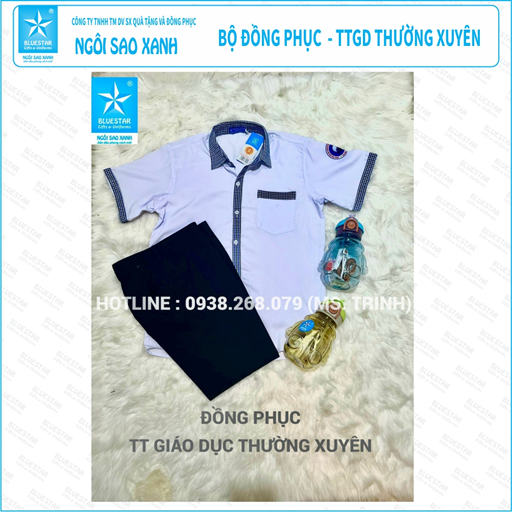BỘ ĐỒNG PHỤC TRUNG TÂM GIÁO DỤC THƯỜNG XUYÊN